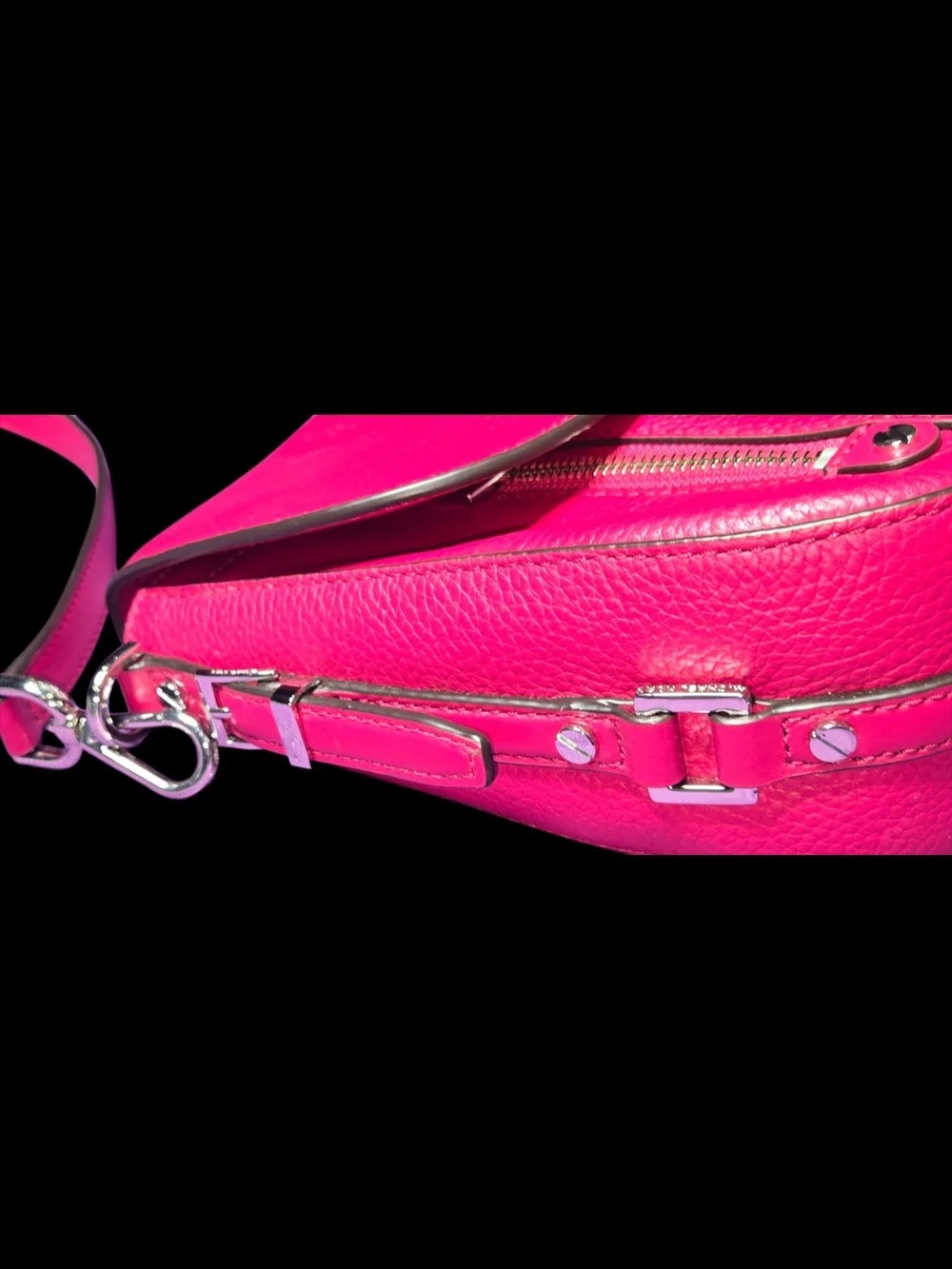 Michael Kors Pink Leather Shoulder Bag